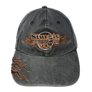 Sturgis Southern Dakota 74th Annual Baseball Cap Gray One Size Adjustable SMC